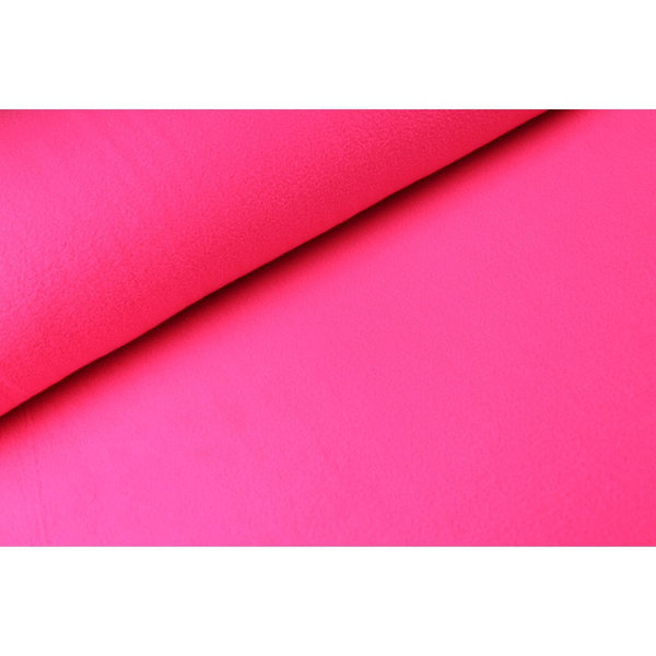 Fleece Stoffe neon-pink
