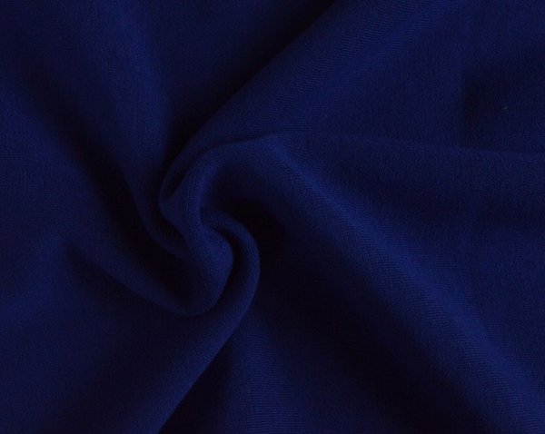 Winter Sweat Stoff blau Sweat Fabric