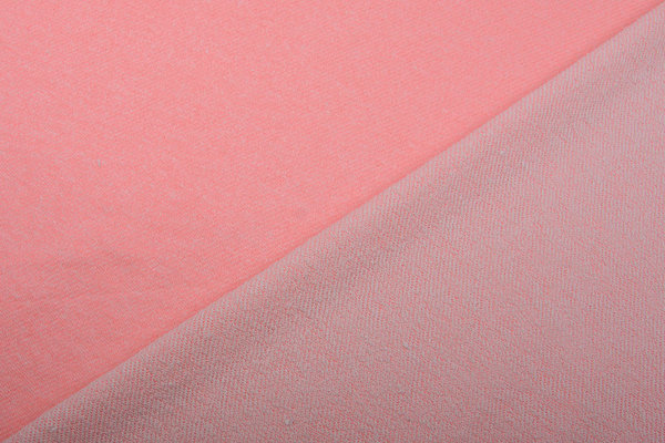 Strick Sweat French Terry Lachs--Rosa